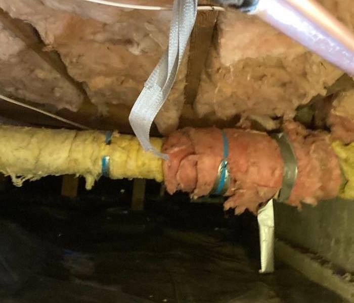 Affected Crawlspace under cause of loss